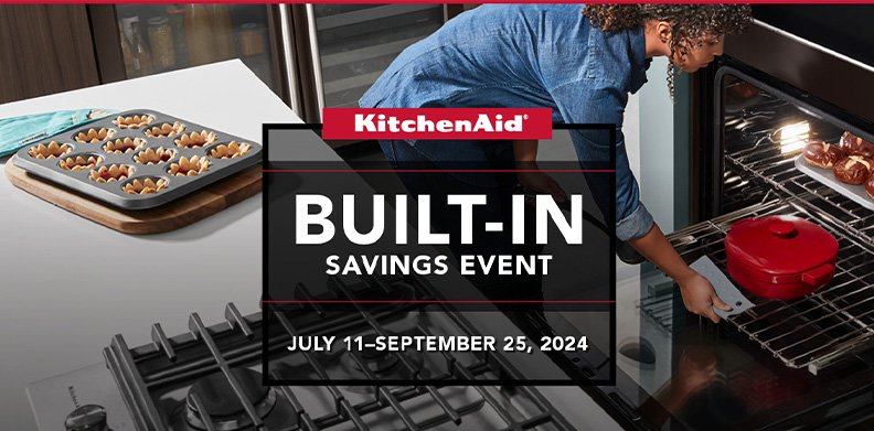 KITCHENAID BUILT-IN SAVINGS EVENT