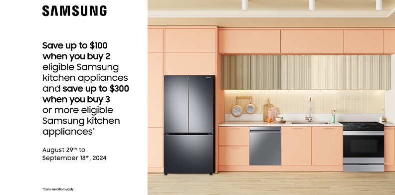 SAMSUNG BUY MORE, SAVE MORE KITCHEN PROMO