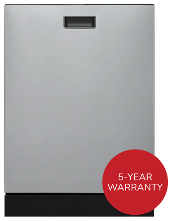 24" Stainless Steel Tall Tub Dishwasher with Integrated Pocket Handle