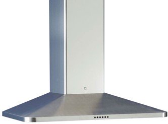 30" Wall Mount Chimney Range Hood with 600 CFM Internal Blower, 4 Speed Push-Button Control