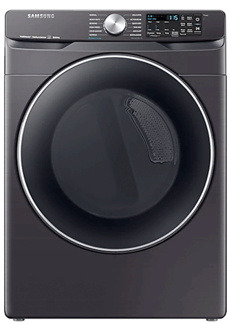 7.5 cu. ft. Smart Electric Dryer with Steam Sanitize+ in Black Stainless Steel